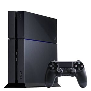 Sony PS4 Console in Matte Black with Matching Controller
